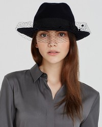 Helene Berman Veiled Trilby Hat