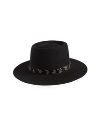 Treasure & Bond Wool Boater Hat