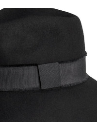H&M Wool Hat Black Ladies