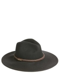 Billabong Wool Hat With Braided Faux Leather Trim
