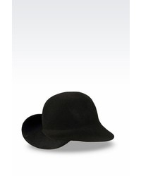 Armani Collezioni Wool Hat With Turn Up