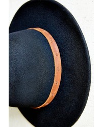 Brixton X Uo Byron Leather Trim Hat