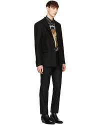 Givenchy Black Deconstructed Jacket