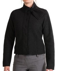 Country Fashion By Venario Boiled Wool Crop Jacket