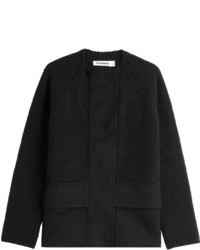 Jil Sander Fleece Wool Jacket With Cashmere