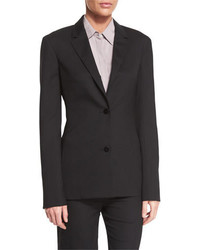 The Row Gatha Two Button Classic Jacket Black