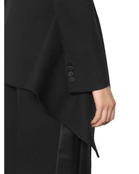 Alexander McQueen Light Wool Silk Blend Tuxedo Jacket