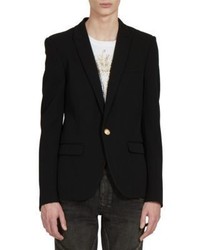 Balmain Long Sleeve Wool Jacket