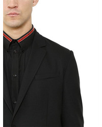 Givenchy Stretch Wool Canvas Jacket