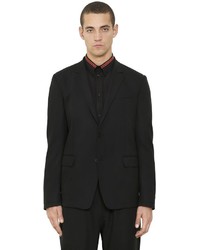 Givenchy Stretch Wool Canvas Jacket