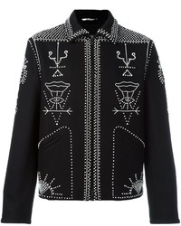 Valentino Embellished Shirt Jacket