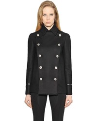 Versus Heavy Wool Cloth Double Breasted Jacket