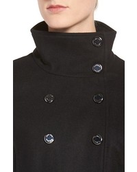 Calvin Klein Wool Blend Fit Flare Jacket