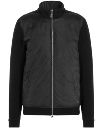 Woolrich Zipped Jacket With Wool And Cotton