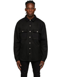 Ksubi Black Wool Hifi Shirt