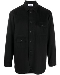 Han Kjobenhavn Han Kjbenhavn Long Sleeve Wool Shirt