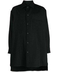 Yohji Yamamoto Wool Long Sleeve Shirt