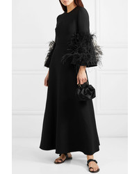 Valentino Med Wool And Maxi Dress