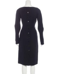 Christian Dior Wool Midi Dress
