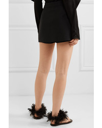 Valentino Wool And Mini Skirt