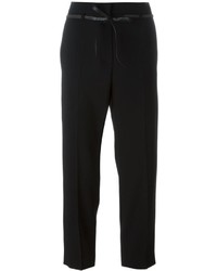 Brunello Cucinelli Belted Cropped Trousers