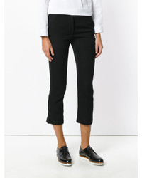 Ann Demeulemeester Cropped Button Trousers