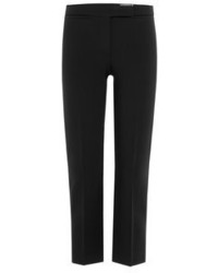 Alexander McQueen Cropped Pants With Wool
