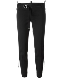 Dsquared2 Slim Belted Cropped Trousers