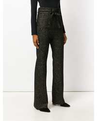 Ann Demeulemeester High Waisted Belted Trousers