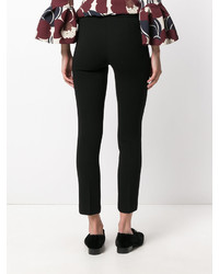 P.A.R.O.S.H. Slim Fit Cropped Tailored Trousers