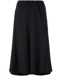 Y's Hide Legged Cropped Trousers