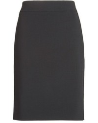Armani Collezioni Featherweight Wool Pencil Skirt