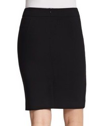 Armani Collezioni Featherweight Wool Pencil Skirt
