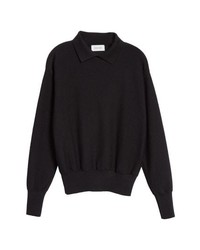 Lemaire Long Sleeve Wool Polo
