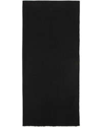 Lemaire Black Large Wool Scarf