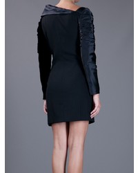 Versace Vintage Structured Buttoned Dress