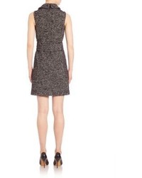 Michael Kors Michl Kors Collection Double Breasted Shift Dress