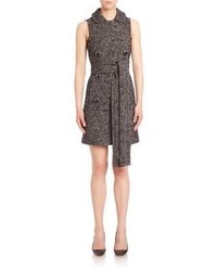 Michael Kors Michl Kors Collection Double Breasted Shift Dress