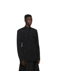 Balenciaga Black Military Jacket