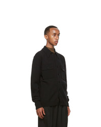 Lemaire Black Overshirt Jacket