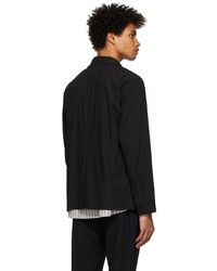 3.1 Phillip Lim Black Unconstructed Shirt Jacket