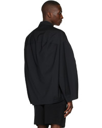 LE17SEPTEMBRE Black Volume Shirt Jacket