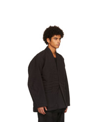 Jan Jan Van Essche Black Washi Shirting Jacket
