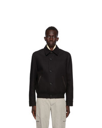 Brioni Black Wool And Cashmere Jacket