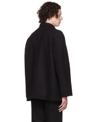 Factor's Black Wool Jacket