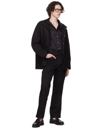 Factor's Black Wool Jacket
