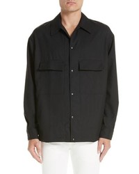 Lemaire Flap Pocket Wool Overshirt