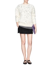 Nobrand Structured Layer Wool Cashmere Shorts