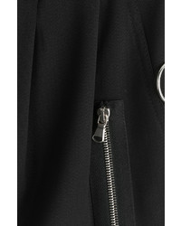 Moschino Virgin Wool Shorts With Zippers