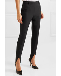 Givenchy High Rise Wool Tapered Stirrup Pants